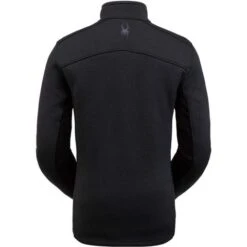 Spyder Men's Encore Half Zip Fleece Jacket -Outdoor Ski Shop 191252001 encore halfz flc blkback