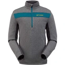 Spyder Men's Encore Half Zip Fleece Jacket -Outdoor Ski Shop 191252029 encore halfz flc ebny