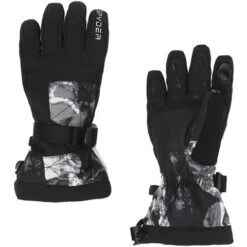 Spyder Boys Overweb Ski Glove 13 Spyder Boys Overweb Ski Glove -Outdoor Ski Shop 197046 spyn overweb glv frozen in time pri l