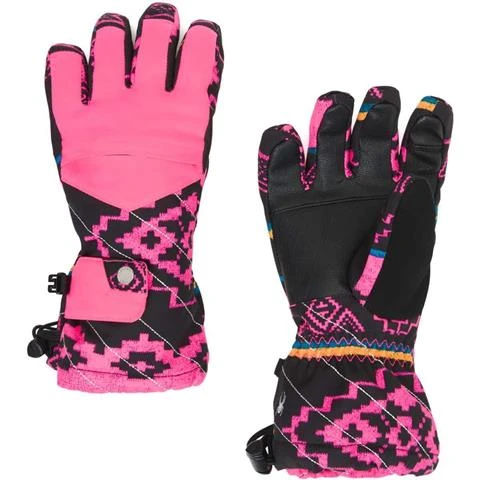 Spyder Girls Synthesis Ski Glove 10 Spyder Girls Synthesis Ski Glove - Image 10