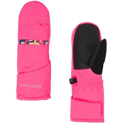 Spyder Toddler Girls Cubby Ski Mitten 2 Spyder Toddler Girls Cubby Ski Mitten - Image 2