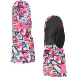 Spyder Toddler Girls Cubby Ski Mitten 16 Spyder Toddler Girls Cubby Ski Mitten -Outdoor Ski Shop 197066 spyn bitsy cubby mitt friends forever pr l
