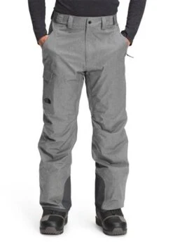 The North Face Men's Freedom Insulated Pant - 2023 Model -Outdoor Ski Shop 2122 tnf mensfreedominsulatedpant tnfmediumgreyheather