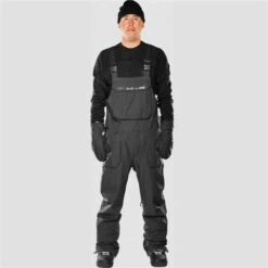 ThirtyTwo Men's Basement Bib -Outdoor Ski Shop 32s 8130001077 black1