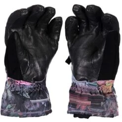 Obermeyer Obermeyer Lava Glove - Youth -Outdoor Ski Shop 7802519135 obe lava glv scat flrl back