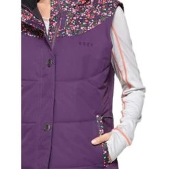 Roxy Women's Dice Vest -Outdoor Ski Shop blackberry roxy dice vest women s 32623