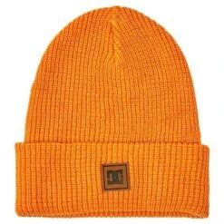 DC Shoes Men's Sight Beanie -Outdoor Ski Shop dcs adyha04115 orange popsicle