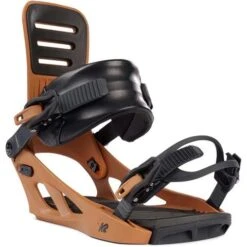 K2 Snowboarding Men's Formula Snowboard Bindings -Outdoor Ski Shop f22 k2sb formula brown front34
