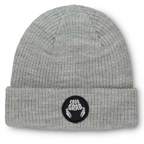 Crab Grab Circle Patch Beanie 1 Crab Grab Circle Patch Beanie