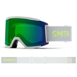 Smith Squad XL Goggle -Outdoor Ski Shop fw21 smith squadxl sportwhite cpgreen goggle