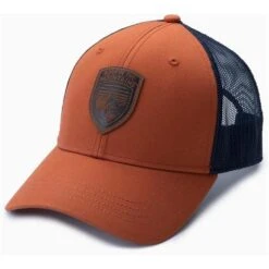 Kuhl Men's Rustik Born Trucker -Outdoor Ski Shop fw22 23873 rustik born trucker cap rust front