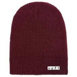 NEFF Daily Beanie -Outdoor Ski Shop fw22 nef nf00001 maroon