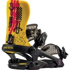 Rome Snowboards Men's 390 Boss Snowboard Binding -Outdoor Ski Shop fw23 2223 rome bdg 390 artifact main