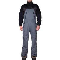 L1 Premium Goods Men's Sentinal Bib -Outdoor Ski Shop fw23 l1pg n873868 slate 1