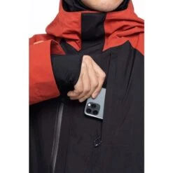 686 Men's GTX Core Shell Jacket -Outdoor Ski Shop fw23 686 mensgtxcoreshelljacket brickredcolorblock 10