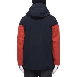 686 Men's GTX Hydrastash Sync Jacket -Outdoor Ski Shop fw23 686 mensgtxhydrastashsyncjacket brickredcolorblock 3