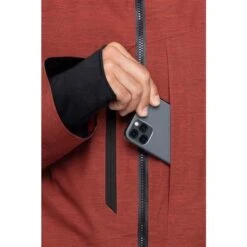 686 Men's Hydra Stash Reserve Insulated Jacket -Outdoor Ski Shop fw23 686 menshydrastashreserceinsulatedjacket blackredheather 11