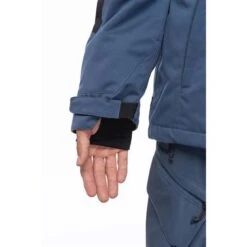 686 Men's Renwal Insulated Anorak -Outdoor Ski Shop fw23 686 mensrenwalinsulatedanorak orionbluecolorblock 8