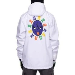 686 Men's Waterproof Coaches Jacket -Outdoor Ski Shop fw23 686 menswaterproofcoachesjacket white 3