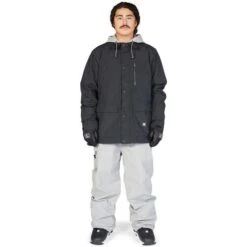 DC Shoes Men's Bandwidth Jacket -Outdoor Ski Shop fw23 dc mensbandwidthjacket black 5