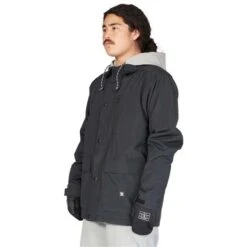 DC Shoes Men's Bandwidth Jacket -Outdoor Ski Shop fw23 dc mensbandwidthjacket black 6