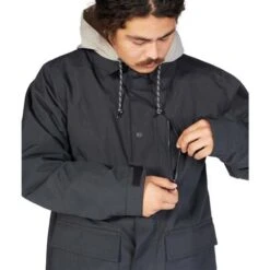 DC Shoes Men's Bandwidth Jacket -Outdoor Ski Shop fw23 dc mensbandwidthjacket black 7
