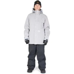 DC Shoes Men's Servo Jacket -Outdoor Ski Shop fw23 dc mensservojacket hickorystripe 4