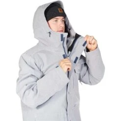 DC Shoes Men's Servo Jacket -Outdoor Ski Shop fw23 dc mensservojacket hickorystripe 7