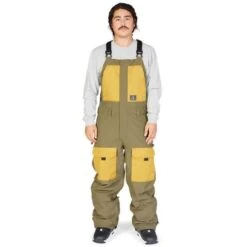 DC Shoes Men's Shadow Bib -Outdoor Ski Shop fw23 dc mensshadowbib ivygreen
