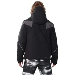 Obermeyer Men's Charger Jacket -Outdoor Ski Shop fw23 obermeyer menschargerjacket black 2