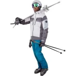 Obermeyer Men's Charger Jacket -Outdoor Ski Shop fw23 obermeyer menschargerjacket fog 5