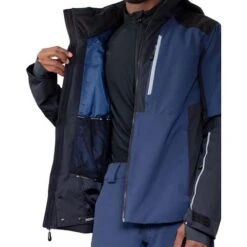 Obermeyer Men's Foundation Jacket -Outdoor Ski Shop fw23 obermeyer mensfoundationjacket admiral 4