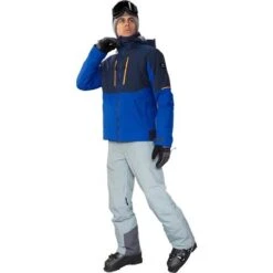 Obermeyer Men's Foundation Jacket -Outdoor Ski Shop fw23 obermeyer mensfoundationjacket stellar 3