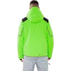 Obermeyer Men's Foundation Jacket -Outdoor Ski Shop fw23 obermeyer mensfoundationjacket wasabi 2