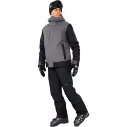 Obermeyer Men's Grommet Jacket 32 Obermeyer Men's Grommet Jacket -Outdoor Ski Shop fw23 obermeyer mensgrommetjacket coal 7