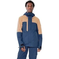 Obermeyer Men's Grommet Jacket 34 Obermeyer Men's Grommet Jacket -Outdoor Ski Shop fw23 obermeyer mensgrommetjacket dune 1