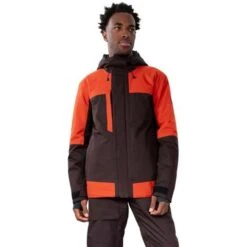 Obermeyer Men's Grommet Jacket 38 Obermeyer Men's Grommet Jacket -Outdoor Ski Shop fw23 obermeyer mensgrommetjacket russet 1