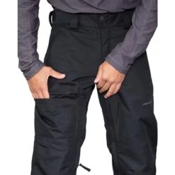 Obermeyer Men's Orion Pant -Outdoor Ski Shop fw23 obermeyer mensorionpant black 4