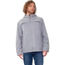 Obermeyer Men's Wyatt Wooly Jacket -Outdoor Ski Shop fw23 obermeyer menswyattwoolyjacket shale