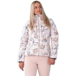 Obermeyer Women's Devon Down Jacket 36 Obermeyer Women's Devon Down Jacket -Outdoor Ski Shop fw23 obermeyer womensdevondownjacket gaiasfloral 1