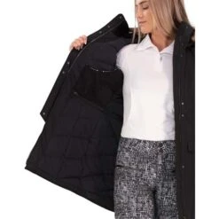 Obermeyer Women's Sojourner Down Jacket -Outdoor Ski Shop fw23 obermeyer womenssojournerdownjacket black 6