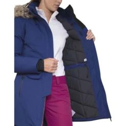 Obermeyer Women's Sojourner Down Jacket -Outdoor Ski Shop fw23 obermeyer womenssojournerdownjacket navy 5
