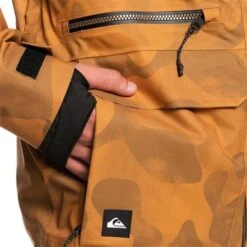 Quiksilver Men's S Carlson Stretch Quest Jacket 9 Quiksilver Men's S Carlson Stretch Quest Jacket -Outdoor Ski Shop fw23 quiksilver menscarlsonstretchquestjacket buckthornbrownfadeoutcamo 5