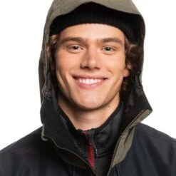 Quiksilver Men's Fairbanks Jacket -Outdoor Ski Shop fw23 quiksilver mensfairbanksjacket grapeleaf 5