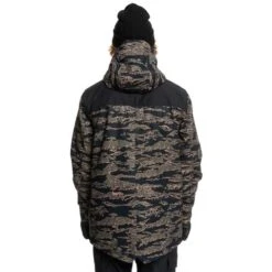 Quiksilver Men's Fairbanks Jacket -Outdoor Ski Shop fw23 quiksilver mensfairbanksjacket grapeleaftigercamo 2