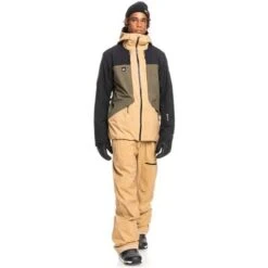 Quiksilver Men's Forever Stretch Gore-Tex Jacket 8 Quiksilver Men's Forever Stretch Gore-Tex Jacket -Outdoor Ski Shop fw23 quiksilver mensforeverstretchgoretexjacket tannin 3