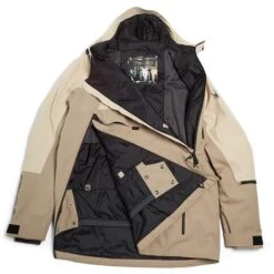 Spyder Men's All Out Anorak -Outdoor Ski Shop fw23 spyder mensalloutanorak timberwolf 7