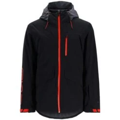 Spyder Men's Anthem GTX Insulated Jacket -Outdoor Ski Shop fw23 spyder mensanthemgtxinsulatedjacket blackvolcano 4