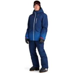 Spyder Men's Anthem GTX Insulated Jacket -Outdoor Ski Shop fw23 spyder mensanthemgtxinsulatedjacket fadedgeocollegiate 3