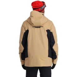 Spyder Men's Avid Jacket 24 Spyder Men's Avid Jacket -Outdoor Ski Shop fw23 spyder mensavidjacket tanninblack 2